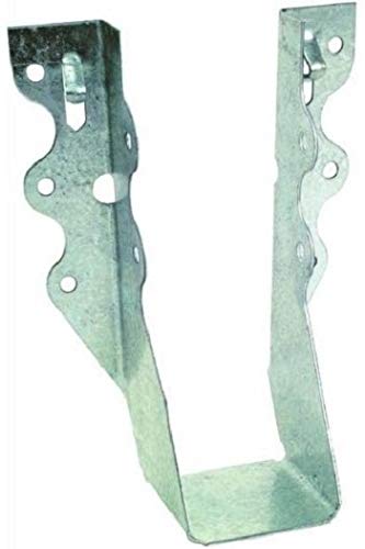 Simpson LU26 2x6 Joist Hangers (125-Pack) - Heavy Duty Galvanized Steel Construction for Deck, Floor & Roof Framing - Perfect for DIY Projects & Professional Builders