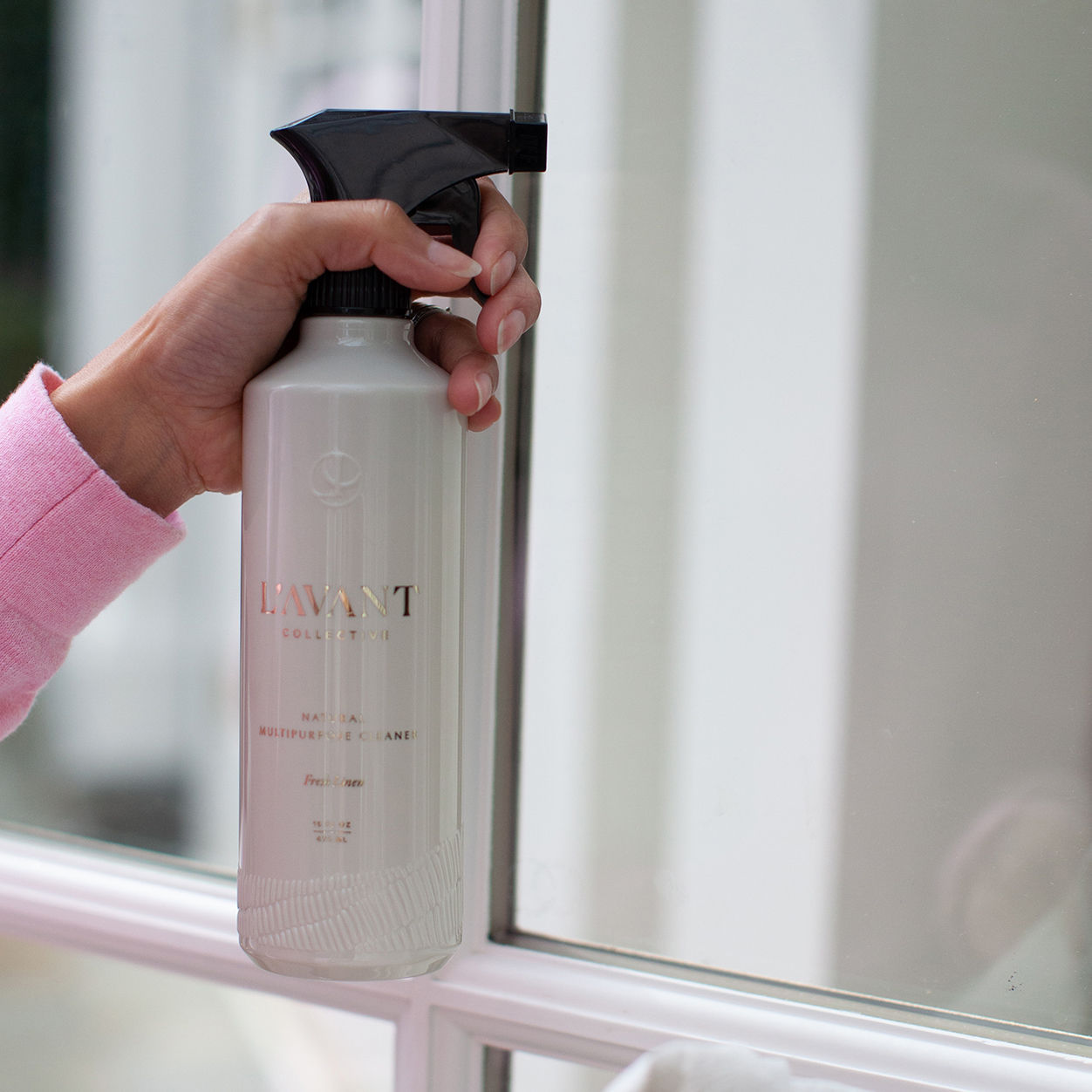 Fresh Linen Scent All-Purpose Cleaner Spray - Multi-Surface Household Cleaner for Kitchen, Bathroom & Floors | Eco-Friendly & Powerful Cleaning Solution