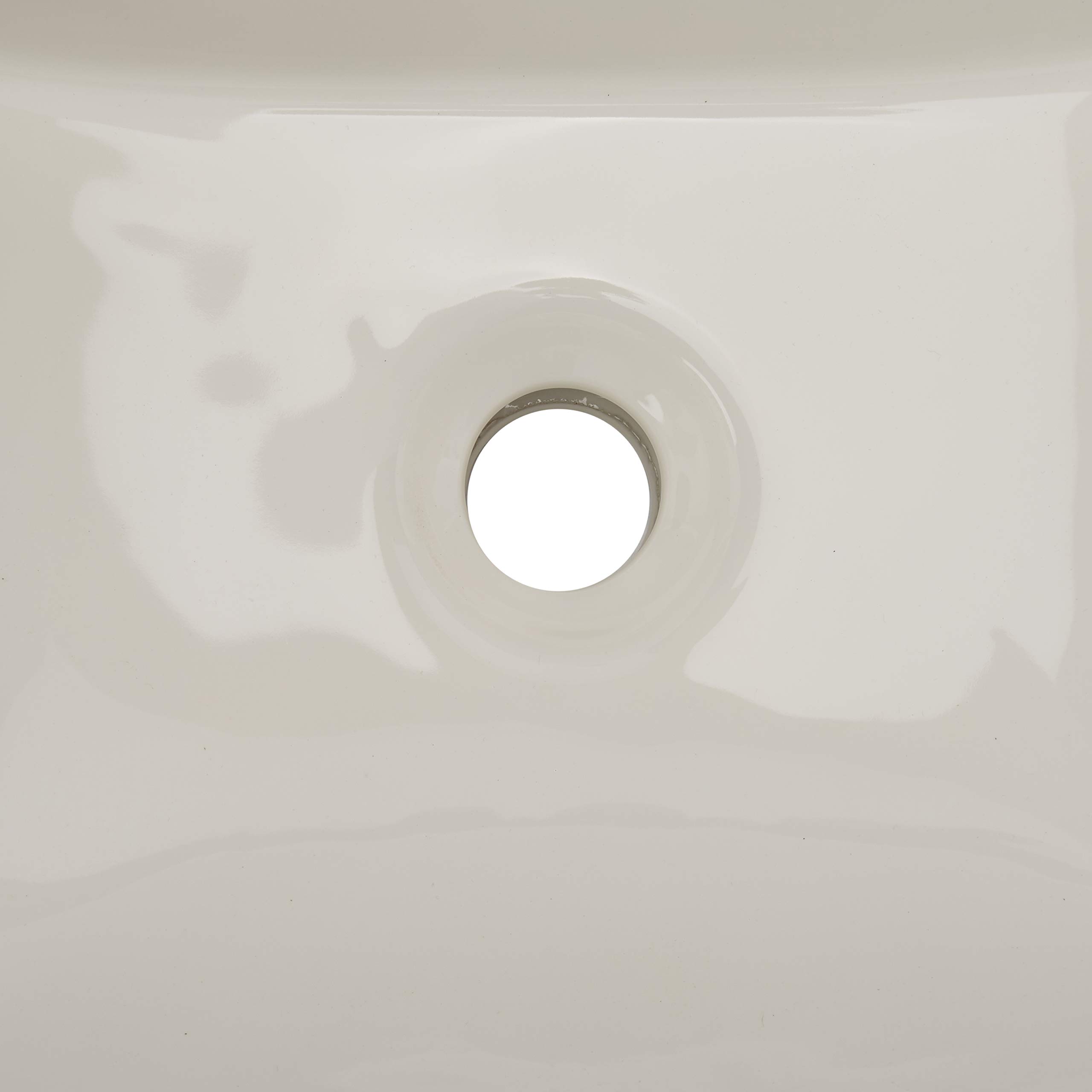 Nantucket Sinks UM-16x11-B 16x11 Inch Undermount Ceramic Bathroom Sink - Rectangle Vanity Sink in Bisque Color for Modern Bathroom Remodel & Powder Room Upgrade