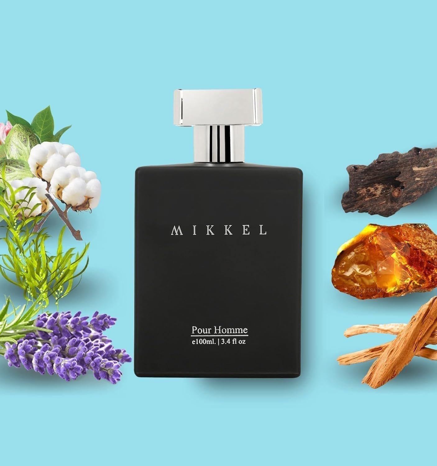 Mikkel Eau De Parfum for Men - Long Lasting Fragrance Perfume (100ml) | Day & Night Wear, Office & Date Cologne, Luxury Gift for Him