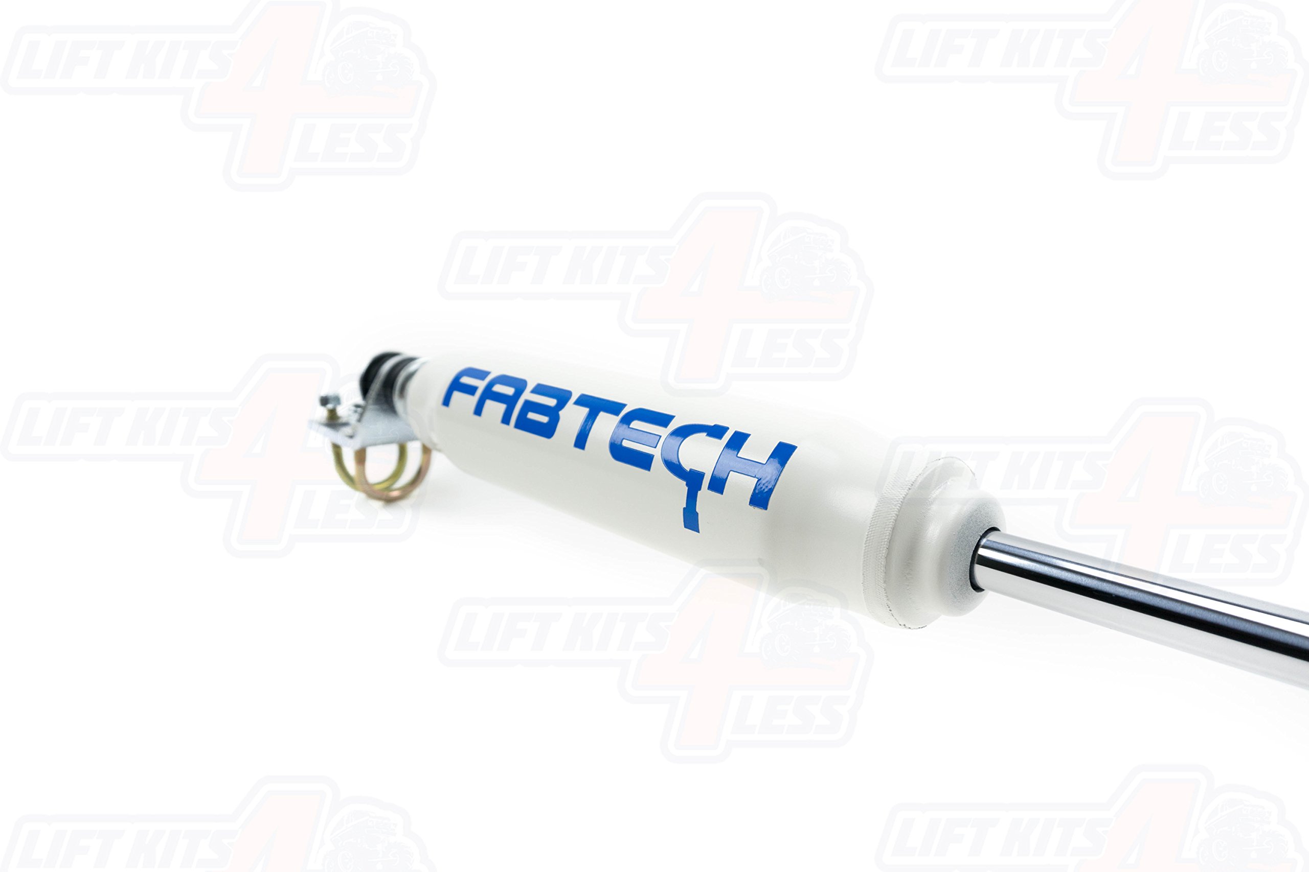 Fabtech FTS8003 Heavy-Duty Steering Stabilizer for Trucks & Jeeps – Off-Road Performance & Vibration Control for Smooth Driving
