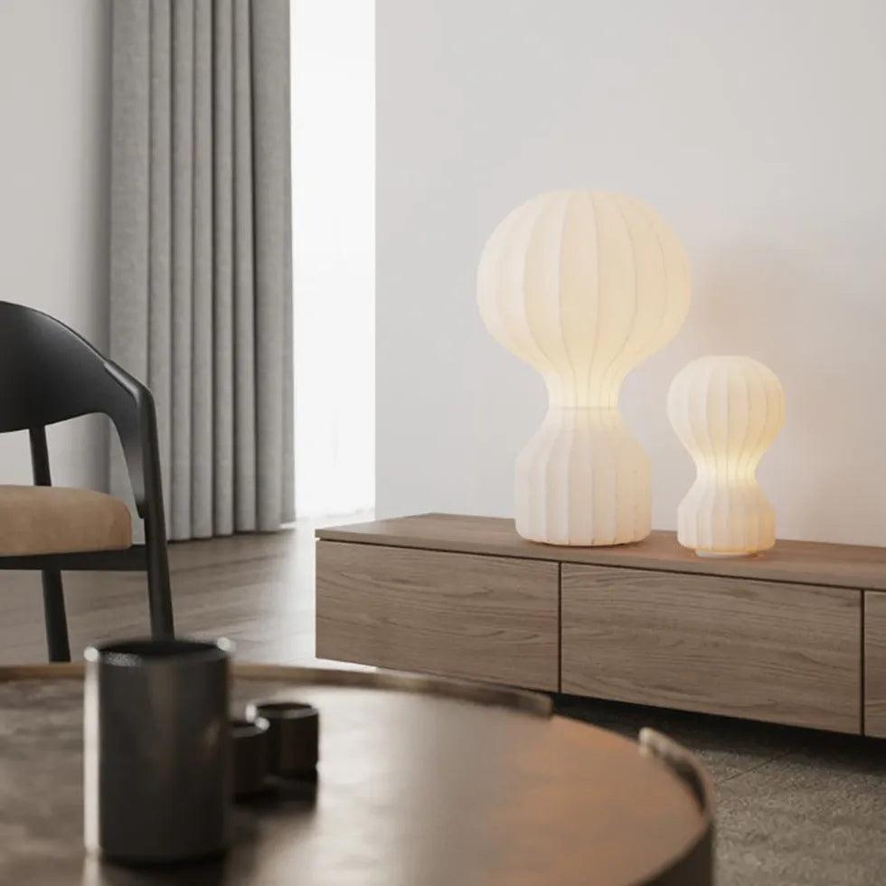Modern White Double Ball Minimalist Table Lamp - Stylish Bedside & Desk Lighting for Home, Office, and Dorm Room Decor