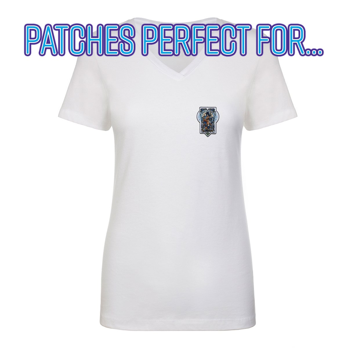 Ally to Good Parody Iron On Patch - Fun & Edgy Sew-On Applique for Jackets, Bags & DIY Crafts - Perfect for Costumes, Gifts & Personalization