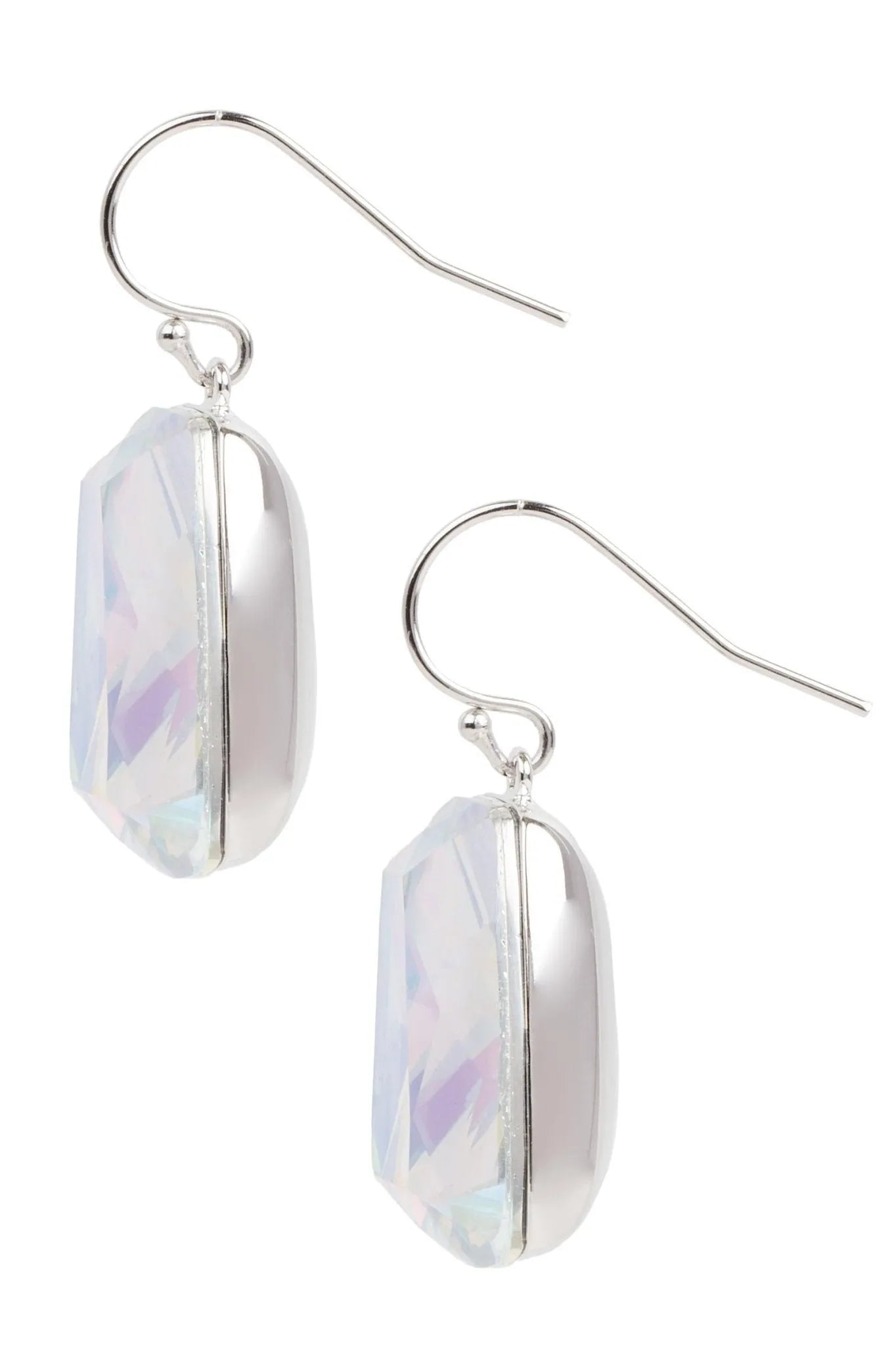 Prism Cushion Stud Earrings for Women - Hypoallergenic Cubic Zirconia Earrings for Everyday Wear & Special Occasions