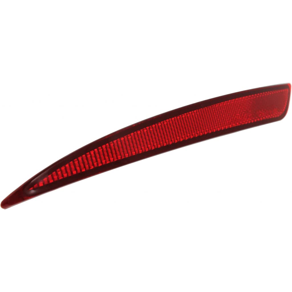 2013-2018 Ford Fusion Driver Side Rear Bumper Reflector - CAPA Certified Replacement Part (FO1184103/DS7Z 13A565 K) | Perfect for Accident Repair & Vehicle Safety Enhancement