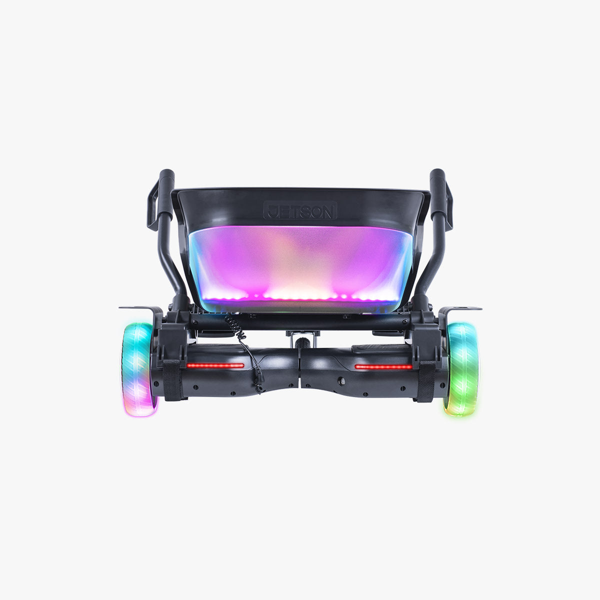 Remix Light Up JetKart - LED Glow Racing Kart for Kids & Adults, Electric Drift Go Kart with Remote Control - Perfect for Backyard Racing, Birthday Parties & Outdoor Fun