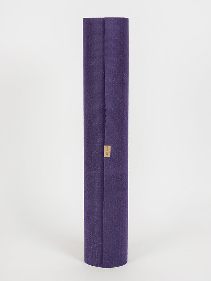 Eco-Friendly Extra Long Jute Yoga Mat 4mm Thick - Non-Slip, Durable & Sustainable for Hot Yoga, Meditation & Home Workouts