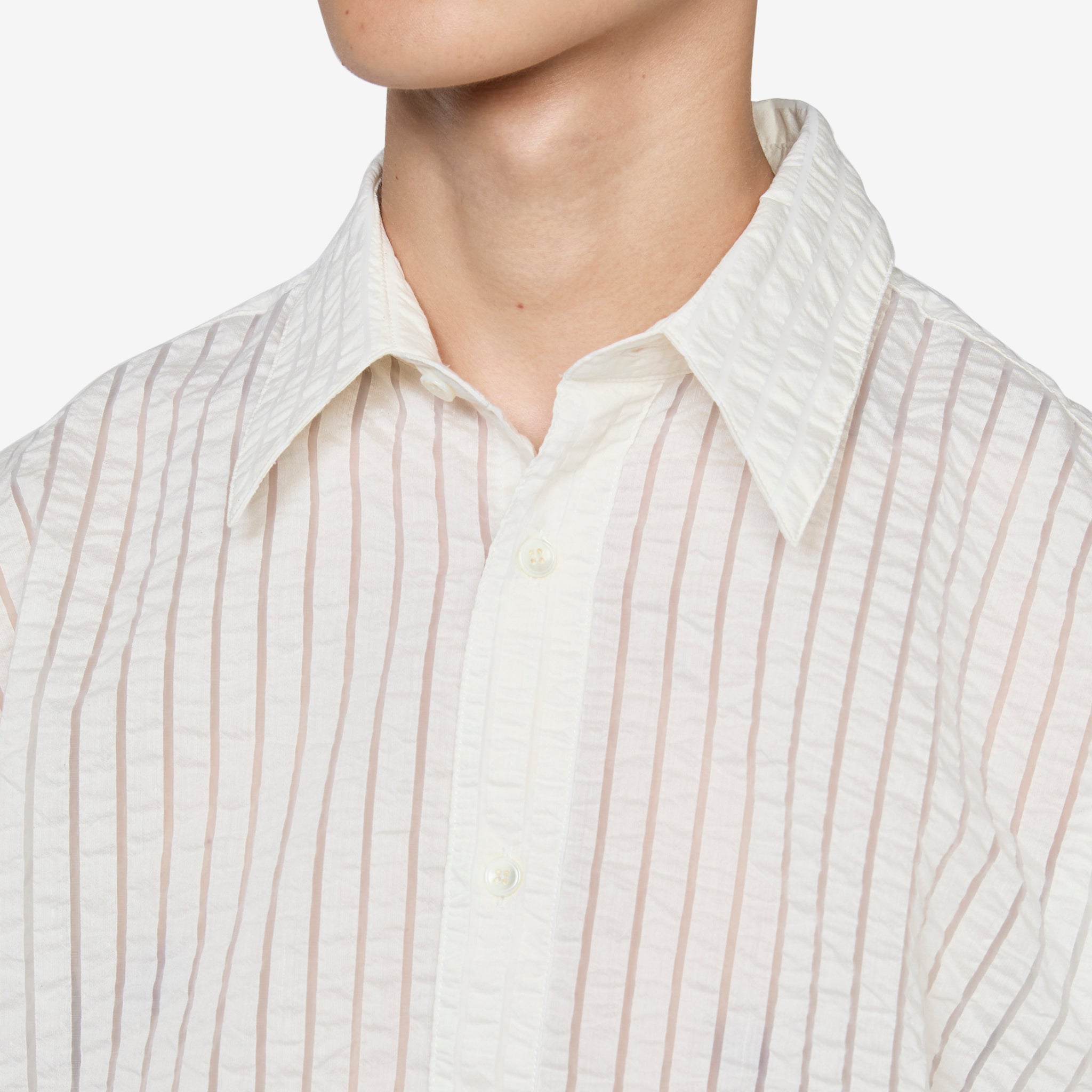 Stable Shirt Off White - Premium Quality Men's Casual Shirt for Everyday Wear | Perfect for Office, Dating & Outdoor Activities