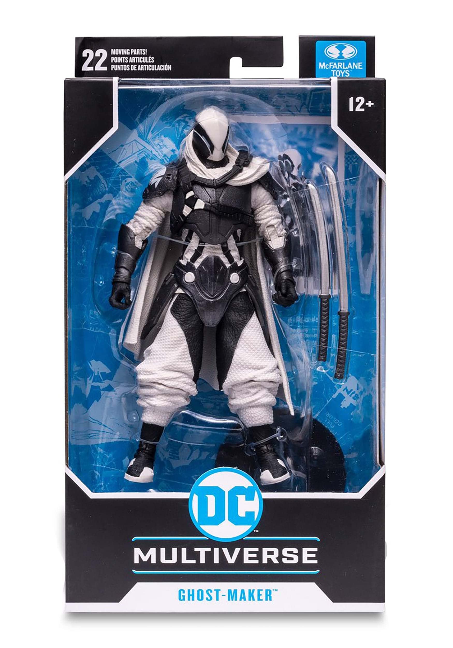 McFarlane Toys DC Multiverse Ghost-Maker 7-Inch Collectible Action Figure with 3 Accessories | Batman Villain Character | Perfect for Display, Collection & Role Play
