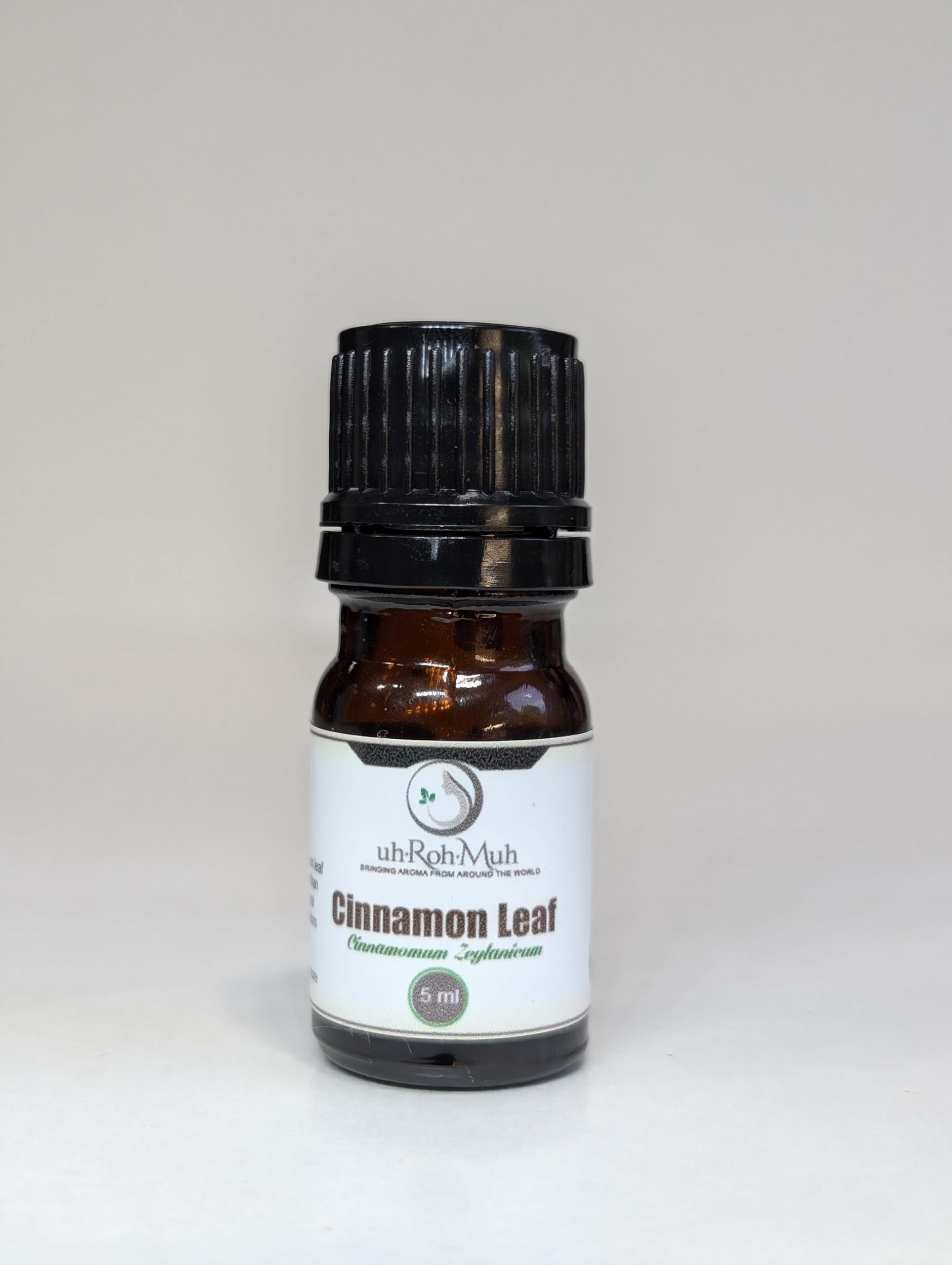 USDA Certified Organic Cinnamon Leaf Essential Oil - 5ml with Euro Dropper - 100% Pure & Natural Aromatherapy Oil for Diffusers, Massage & DIY Skincare