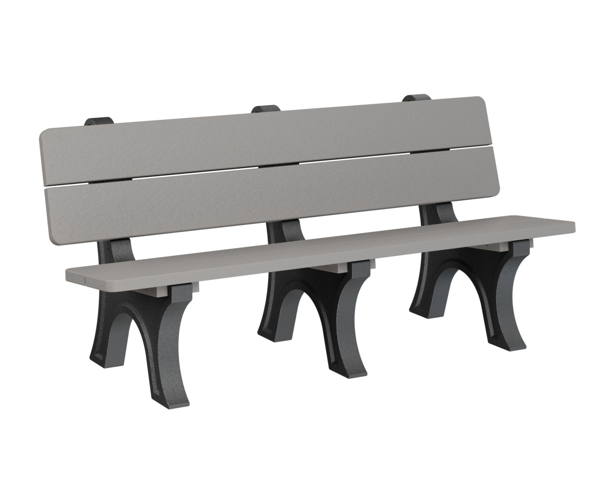Berlin Gardens Park Bench - Durable Outdoor Wooden Bench for Garden, Patio & Backyard - Perfect for Relaxing, Picnics & Outdoor Gatherings