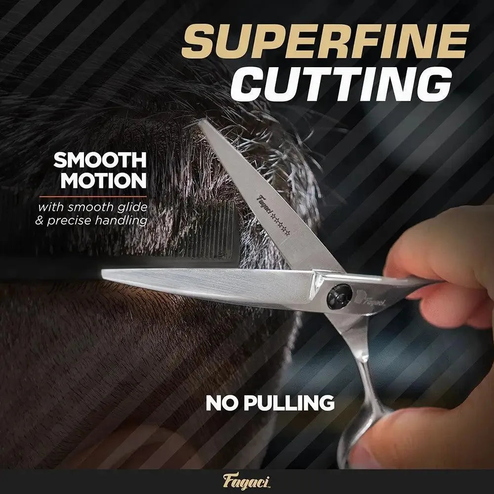 Professional Hair Cutting Scissors - Barber Shears for Precision Haircuts - Salon-Grade Stainless Steel Scissors for Stylists & Home Use - Perfect for Hairdressing, Trimming & Thinning