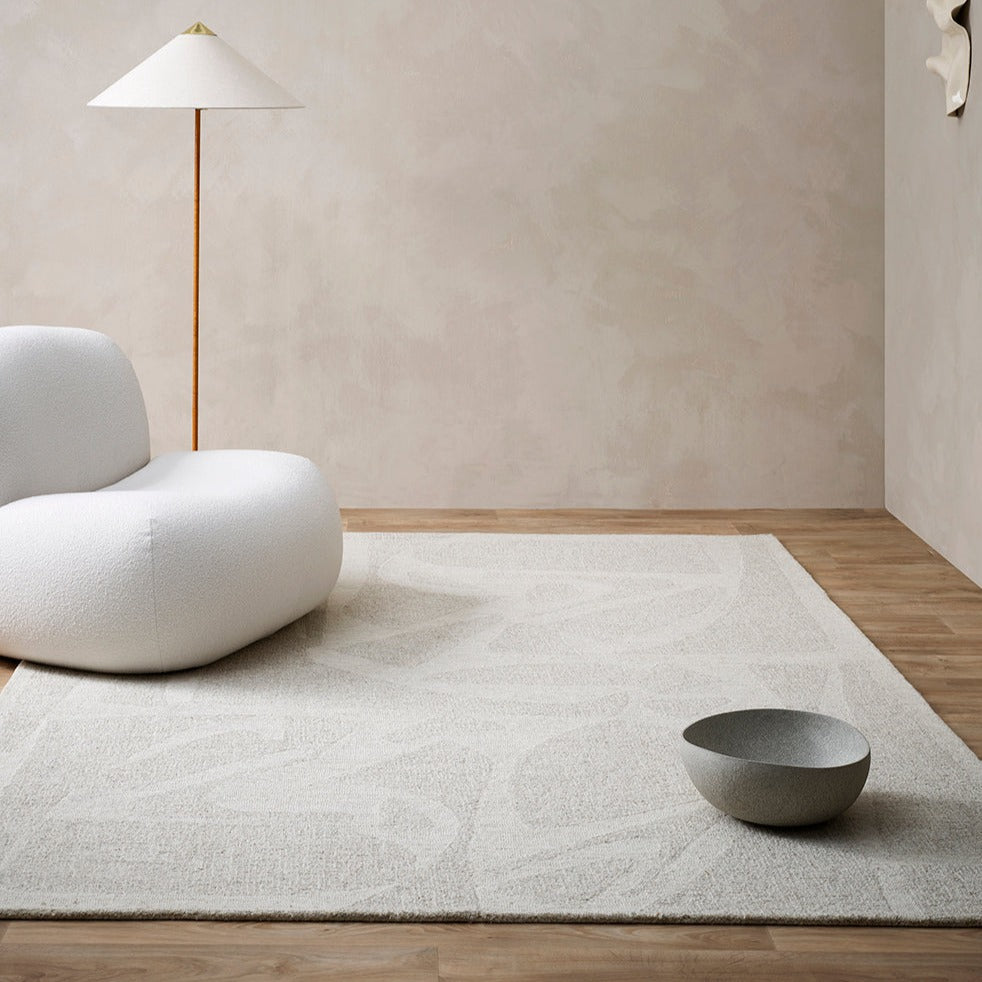 Baya Maya Oatmeal Floor Rug 200cm x 300cm (79