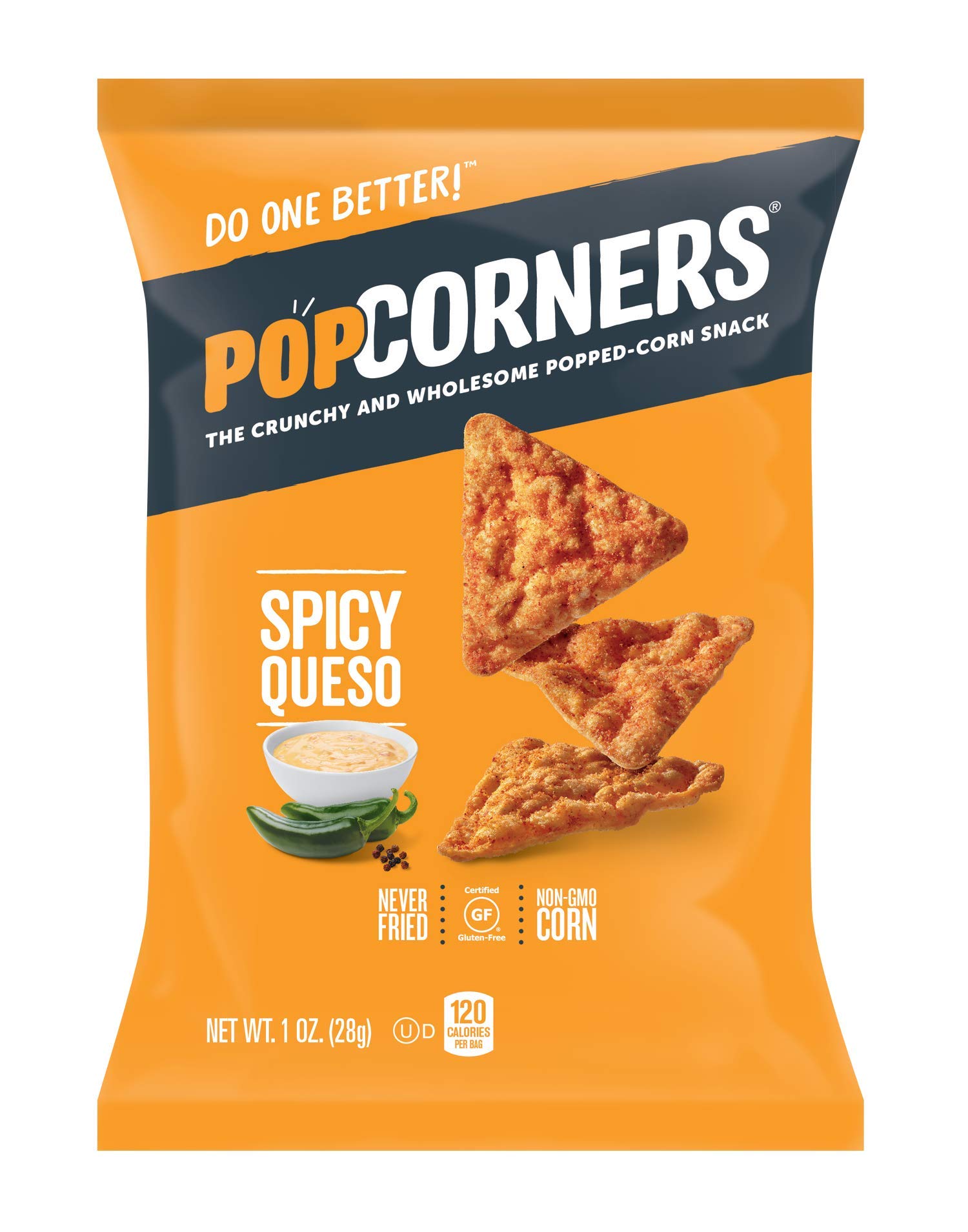 PopCorners Gluten Free Snacks Variety Pack - 24 Count (4 Flavors, 1 oz Bags) | Healthy Corn Chips for School Lunches, Office Snacks & Movie Nights