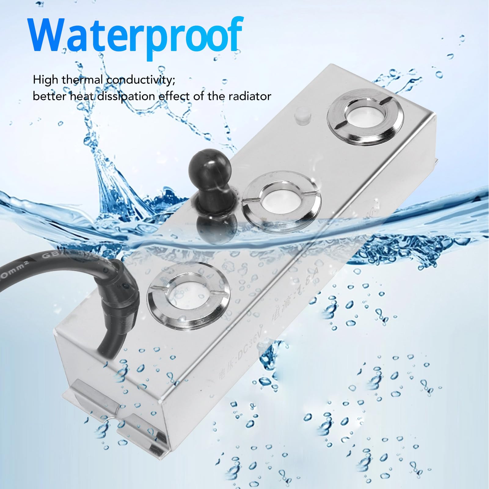 Ultrasonic Mist Maker Fog Machine - 3 Pack Waterproof Stainless Steel Pond Fogger for Water Fountains, Humidifiers & Halloween Decor - Perfect for Indoor/Outdoor Use in Gardens, Ponds, Parties & Home Decor