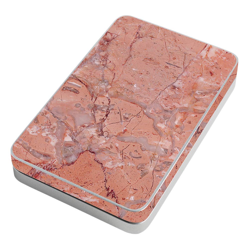 MightySkins Pink Marble Vinyl Skin Wrap for Lifeprint 3x4.5 Hyperphoto Printer | Protective & Durable Decal Cover | Easy to Apply & Remove | Made in USA | Perfect for Customizing & Protecting Your Photo Printer at Home or Office
