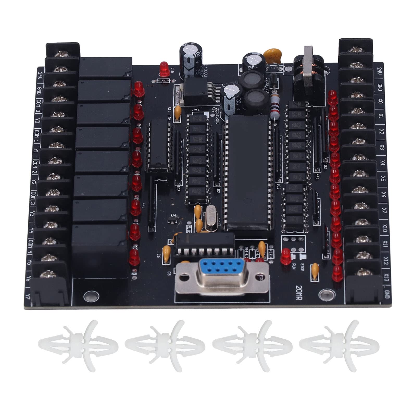 Industrial PLC Controller Module - Programmable Logic Control Board for Online Equipment Monitoring & Automation | Ideal for Factory Machinery, HVAC Systems & Production Lines