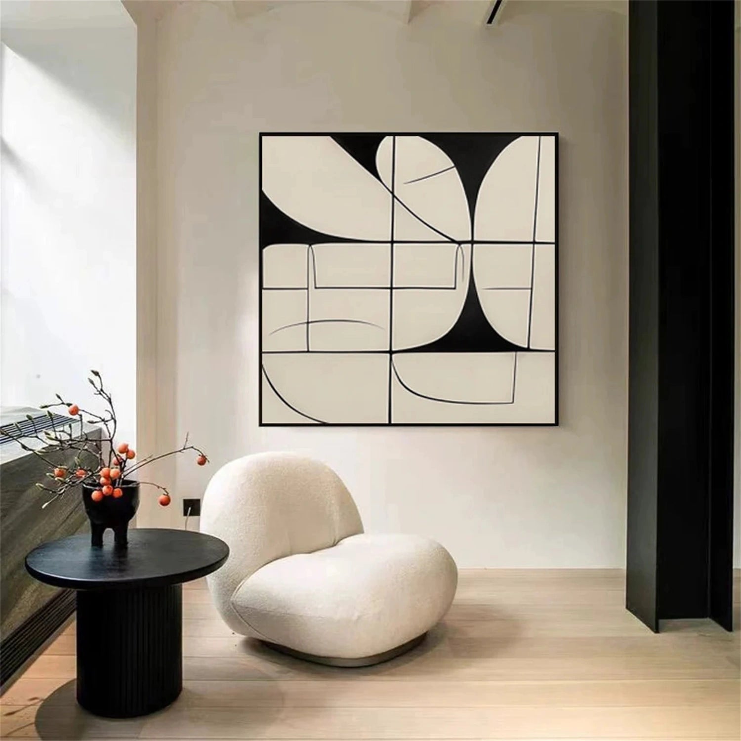 Abstract Painting #AB 278 - Modern Wall Art for Home & Office Decor | Perfect for Living Room, Bedroom, or Workspace