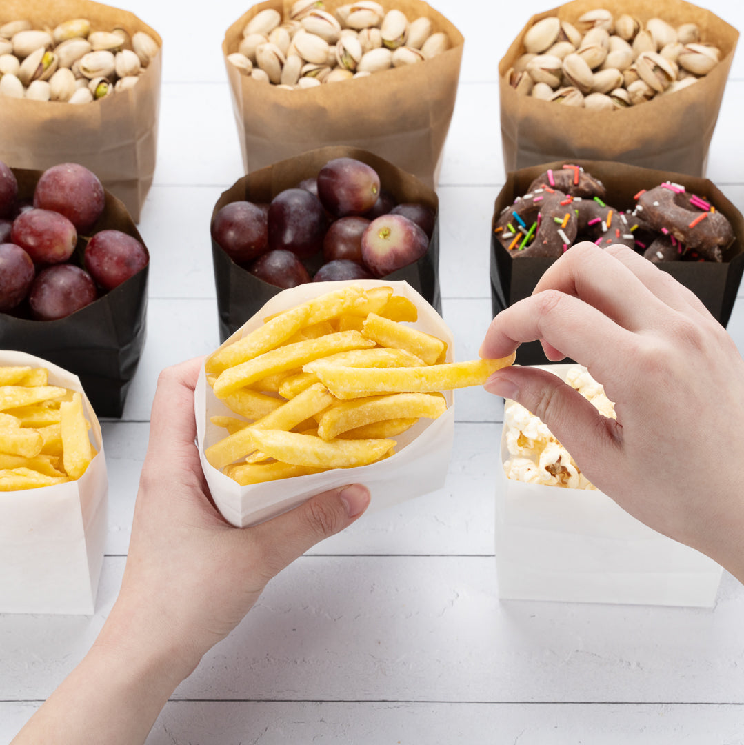 Premium White Paper Snack Bags 4