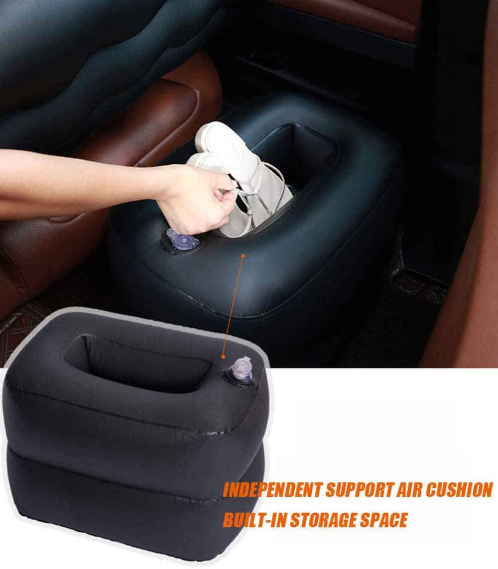 Universal SUV Car Air Mattress - Inflatable Back Seat Bed for Travel & Camping | Portable Sleep Pad for Road Trips, Cars & SUVs | Beige | Perfect for Long Drives, Camping & Roadside Rest