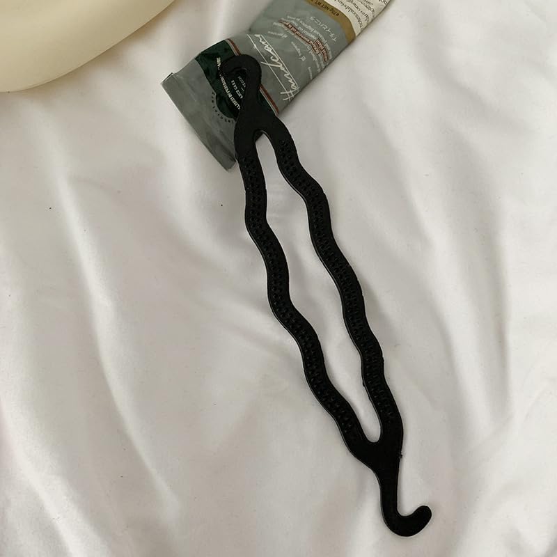 CHANDERKASH 2-Pack Hair Styling Clips - Bun Maker & Braid Tool for Easy Updos, Ponytails & Hairstyles - Perfect for Home, Salon & Travel Use
