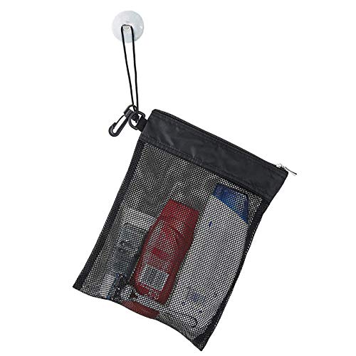 NCONCO Mesh Shower Bag - Waterproof Shampoo Conditioner Soap Organizer Tote for Bathroom, Travel & Gym - Portable Hanging Storage for Toiletries