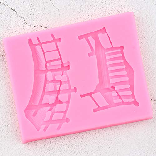 3D Craft Bench Bridge Silicone Mold for DIY Candy, Soap, Chocolate, Jelly, Cupcake Decorations - Fondant, Gum Paste, Ice Cream & Ice Cube Mold - Perfect for Baking, Dessert Making, and Handmade Crafts