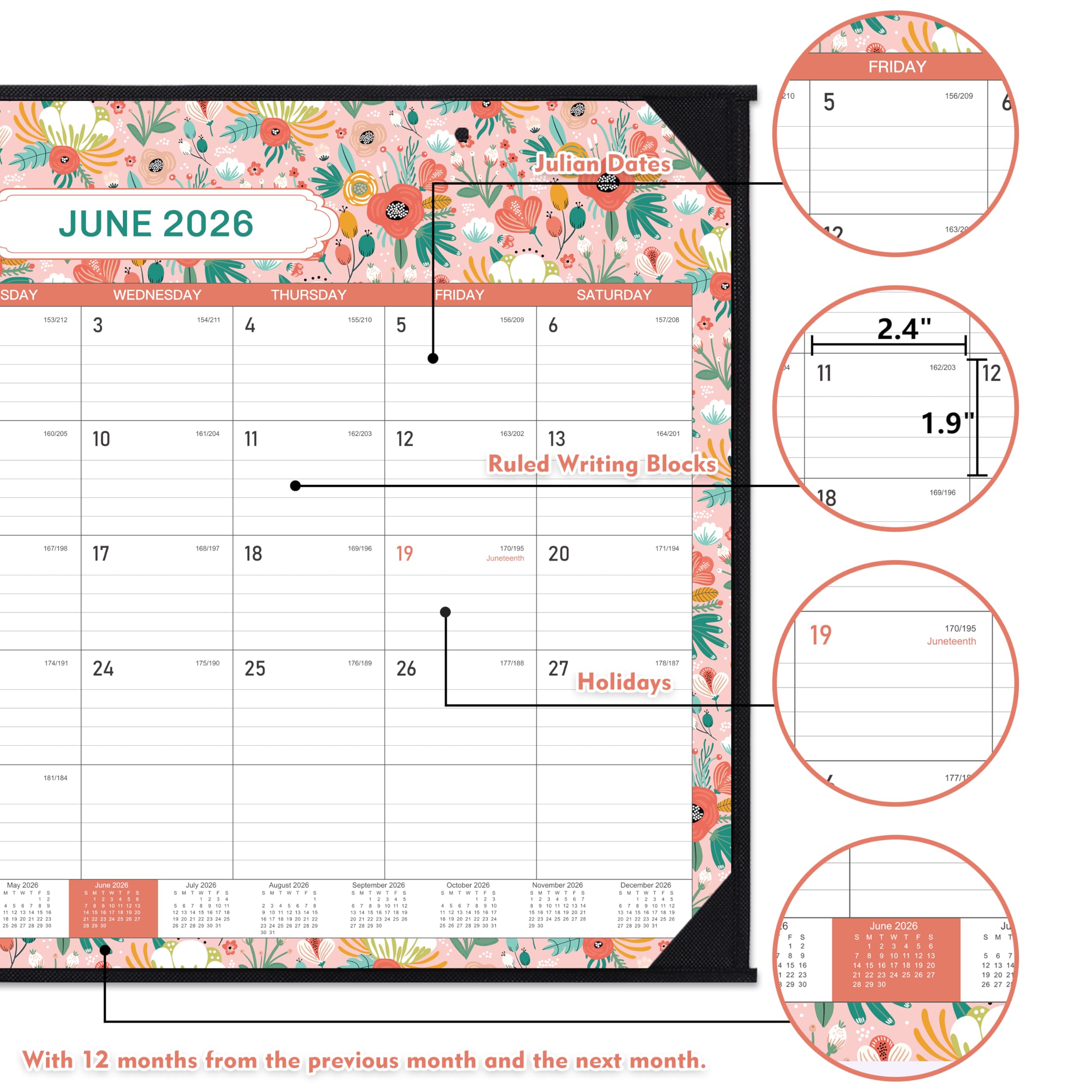 2025-2026 Large Desk Calendar | 22
