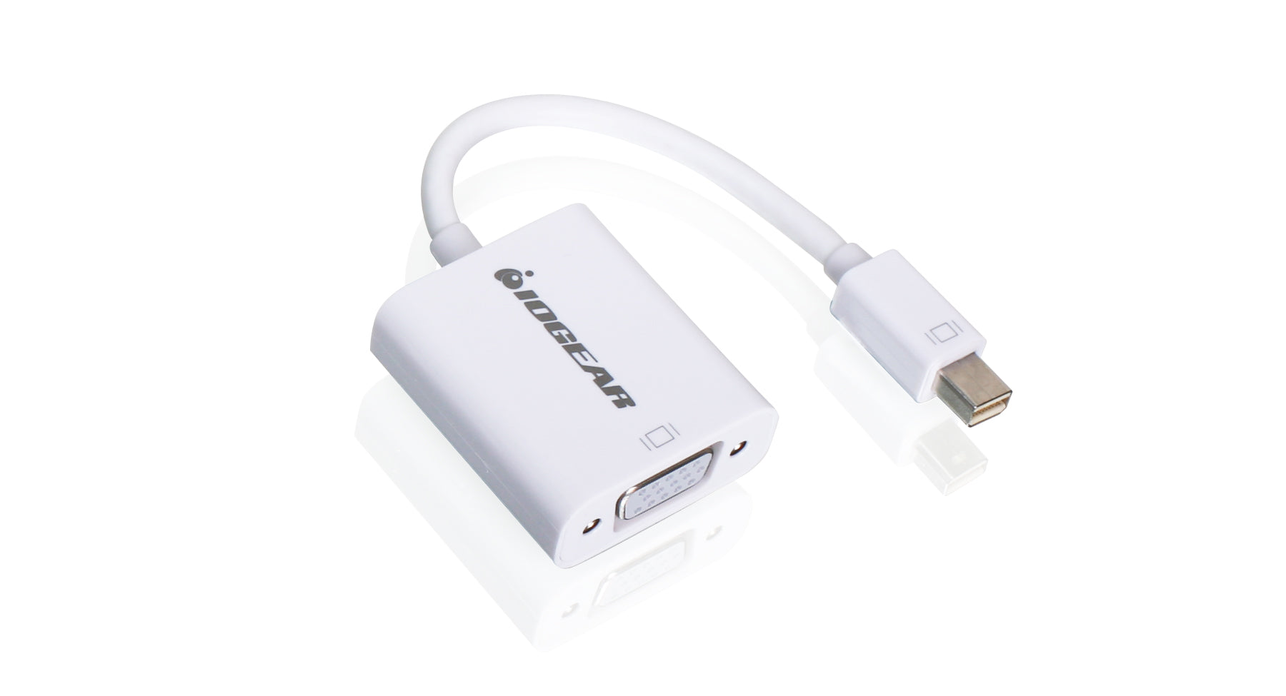 Mini DisplayPort to VGA Adapter Cable - 4K Compatible Converter for MacBook, iMac, Surface Pro - Connect to Monitors, Projectors & HDTVs for Work & Presentations