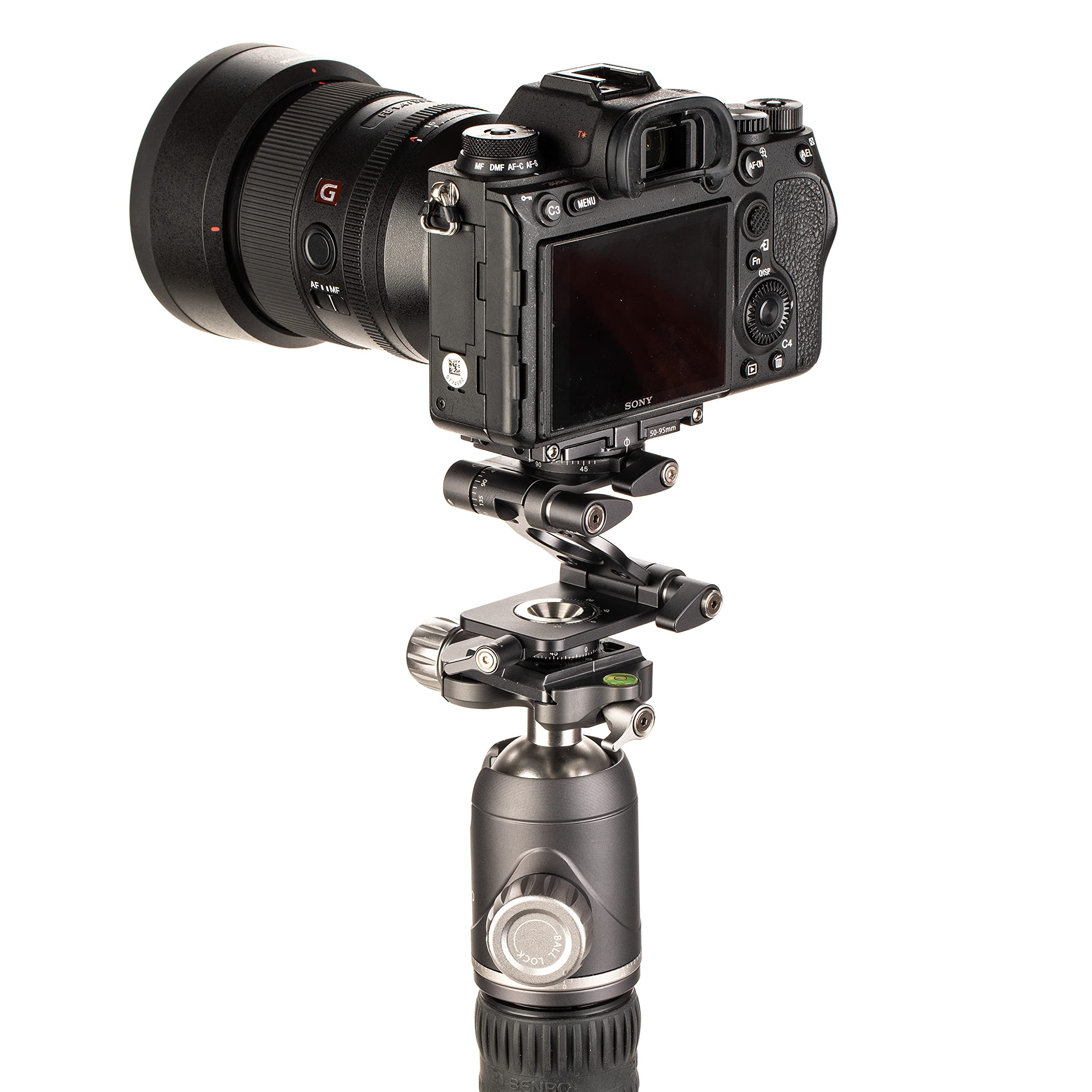 Benro ARCA-SMART 360 Dual Function QR Plate - Professional Camera Quick Release System for DSLR & Mirrorless Cameras - Perfect for Photography, Videography & Travel Shooting