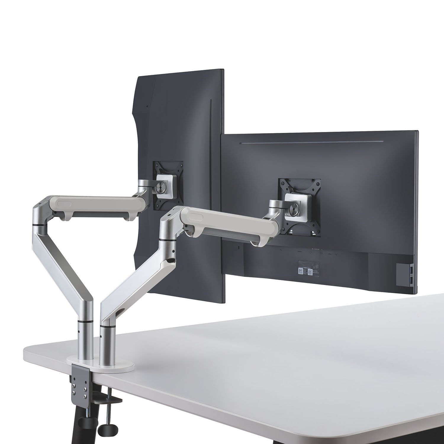 ThingyClub® Dual Gas Spring Monitor Arm Stand for 10