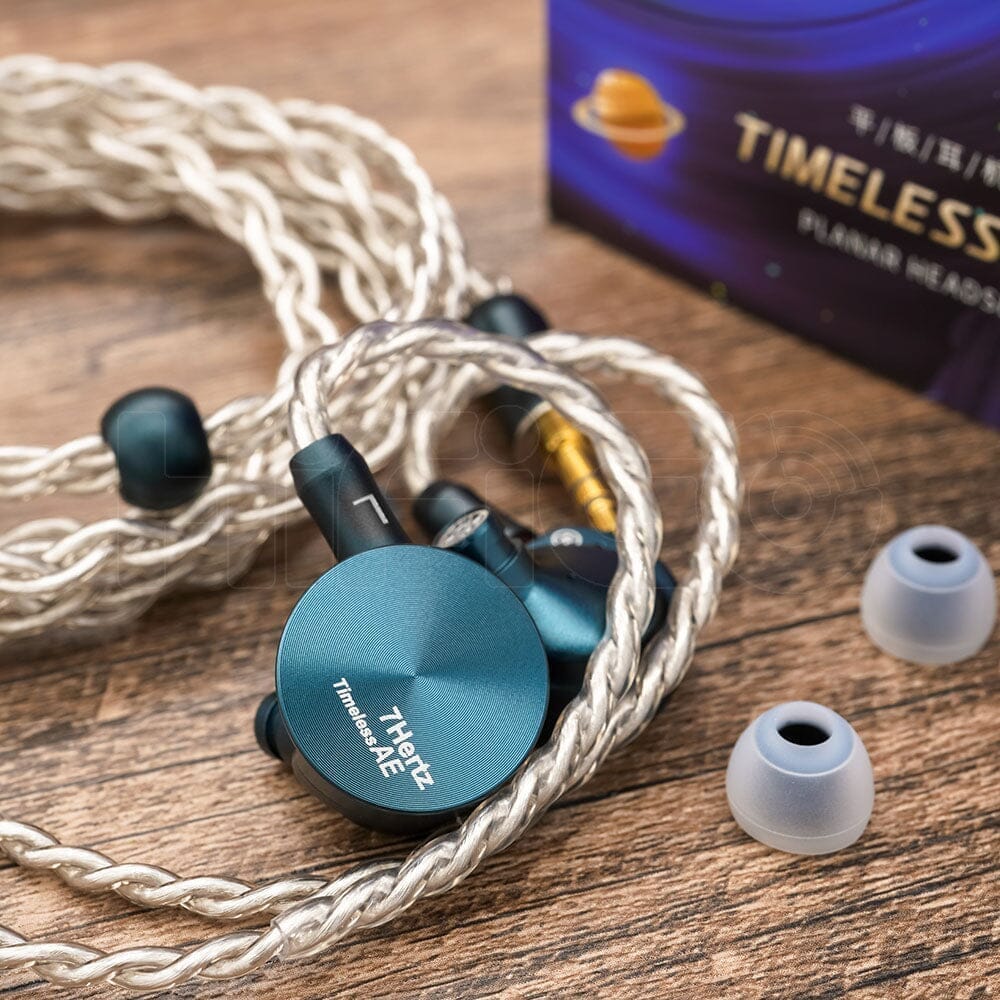 7HZ Timeless AE 14.2mm Planar Magnetic IEMs - High Resolution In-Ear Monitors for Audiophiles, Musicians & Studio Use
