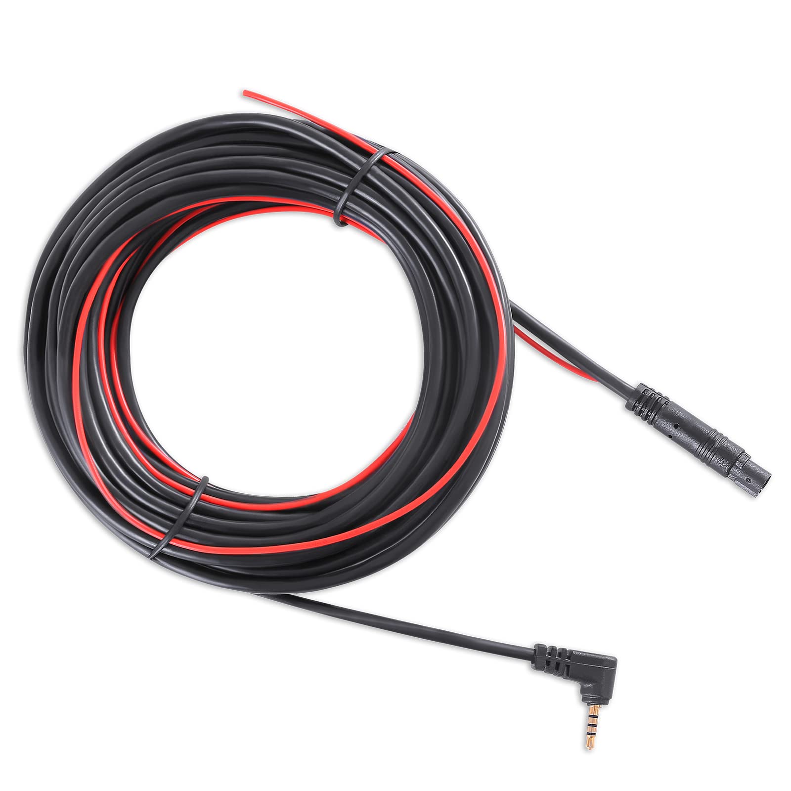 23ft 5 Pin to 2.5mm Male Plug Rear Camera Cable for Dash Cam - Compatible with Mirror, Trucks, SUV, RV, Bus | Perfect for Backup Camera Installation & Vehicle Safety Systems