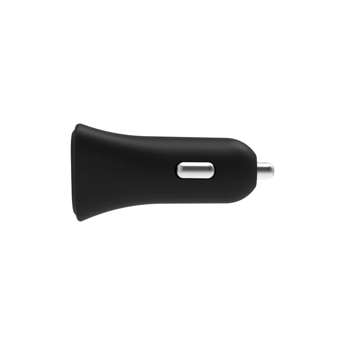 Griffin PowerJolt Dual USB Car Charger - 12W Fast Charging, Universal Compatibility (Black) - Perfect for Road Trips & Daily Commutes