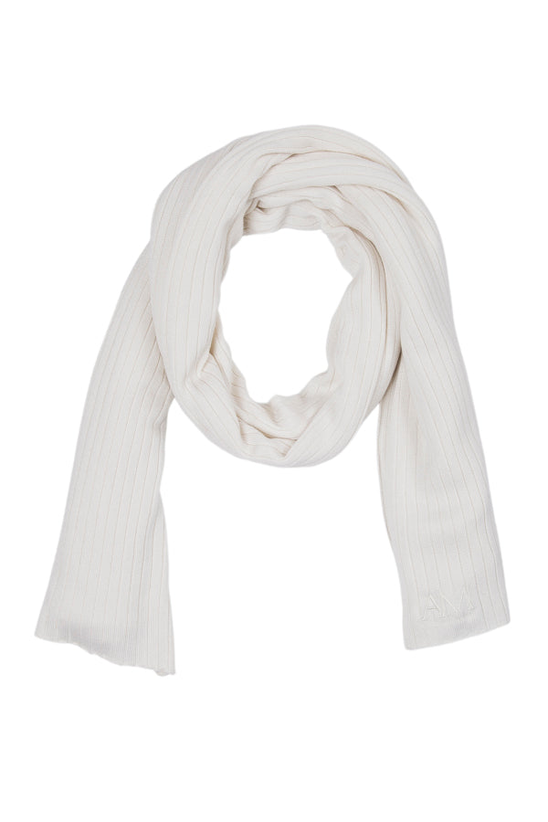 Luxury SARAH Oversized Silk & Cashmere Scarf - Ivory Winter Wrap for Women - Perfect for Cold Weather, Office & Evening Outfits