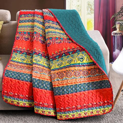 Bohemian Red and Blue