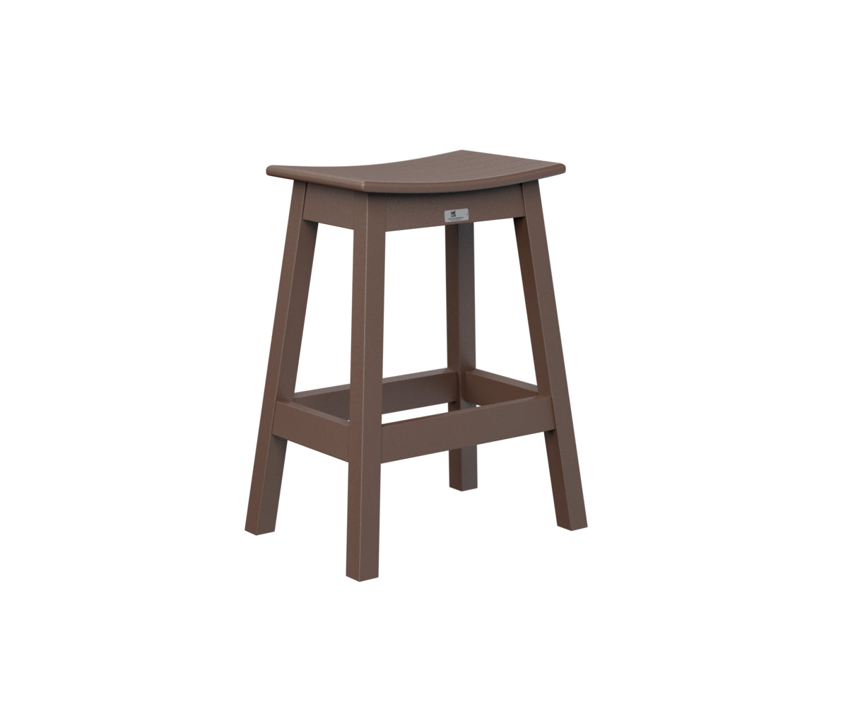 Berlin Gardens Saddle Counter Stool - 30