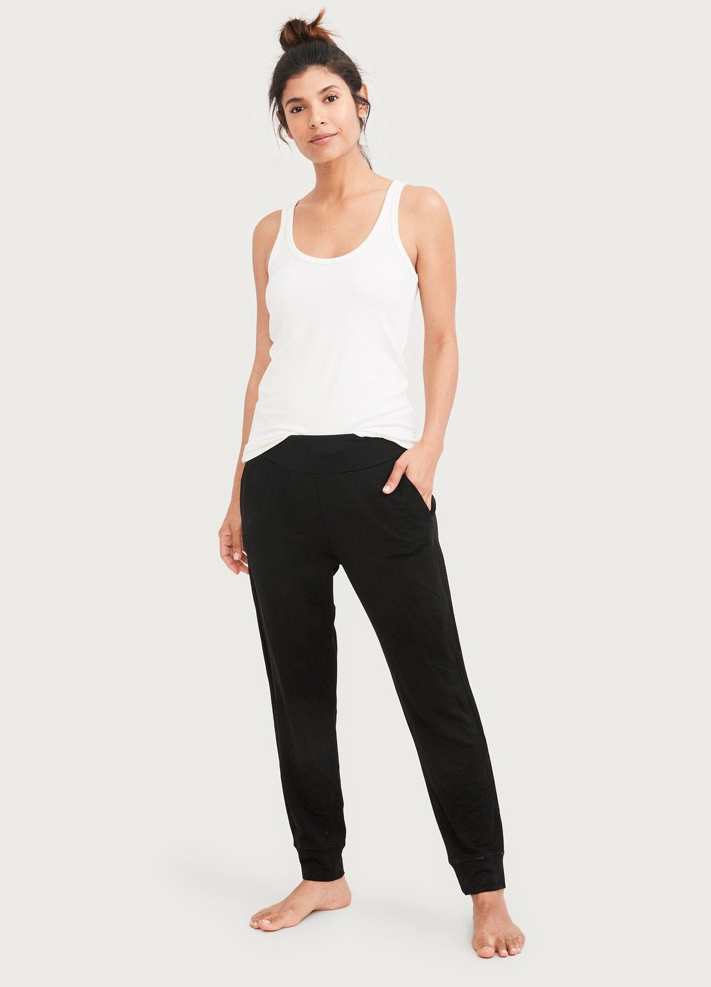 Comfortable Indoor Outdoor Jogger Pants for Women & Men - Lightweight, Breathable & Stretchy - Perfect for Running, Yoga, Lounging & Travel
