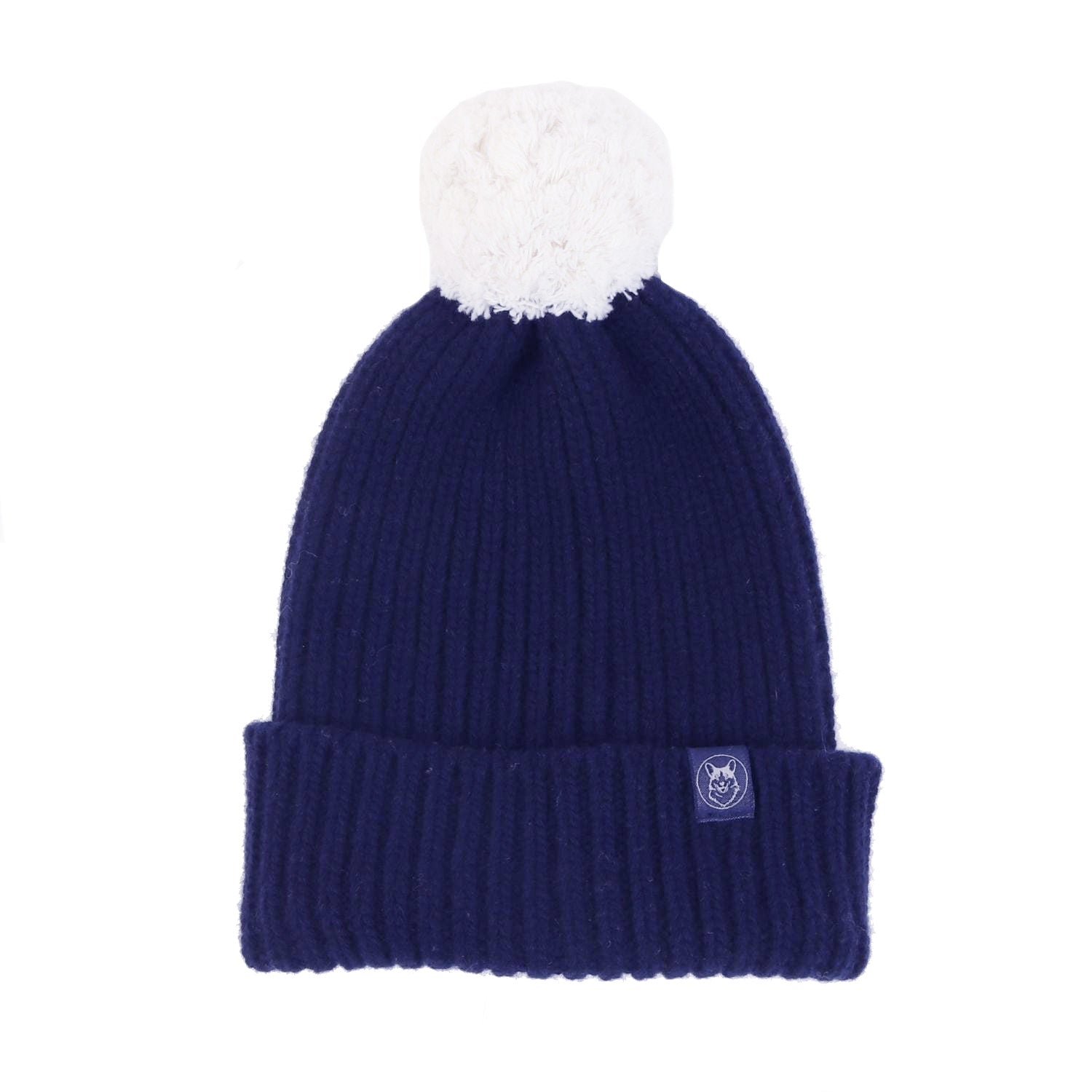 Women's Two-Tone Wool Beanie - Soft & Warm Winter Hat for Cold Weather - Perfect for Skiing, Snowboarding & Outdoor Activities