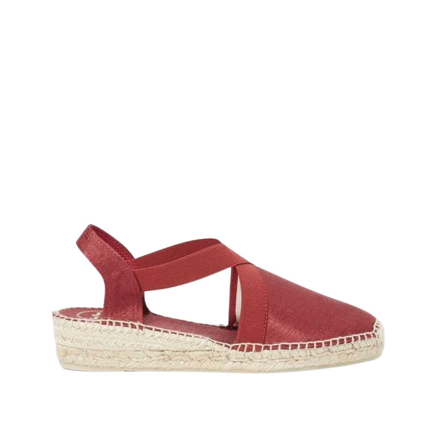 Women's Silk Wedge Espadrille Shoes - Comfortable Summer Sandals for Beach, Wedding & Casual Outings
