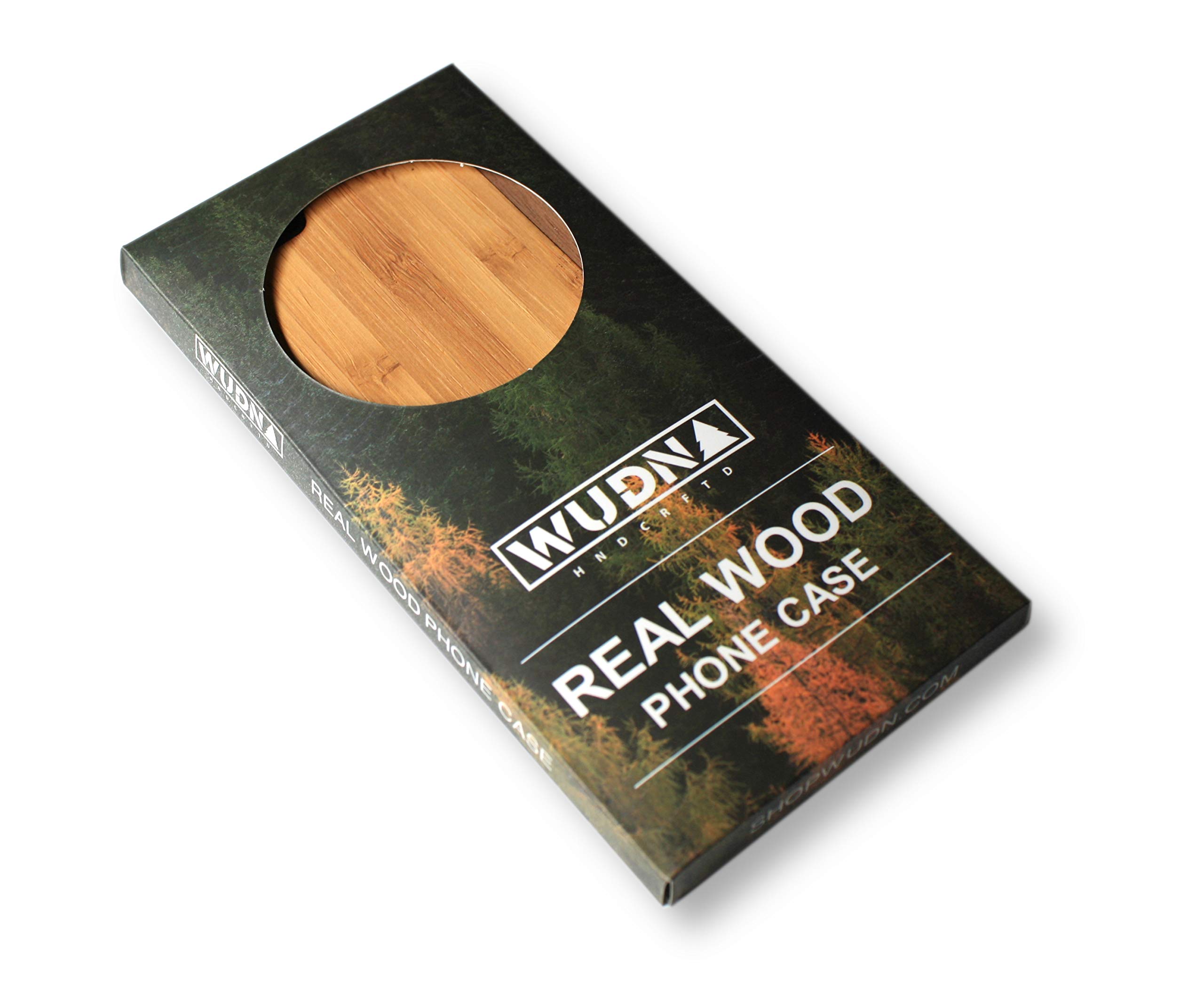 WUDN Slim Wooden Phone Case for iPhone XR - Eco-Friendly Bamboo Cover with Banksy Bad Panda Design | Perfect for Daily Use, Travel & Gift Giving