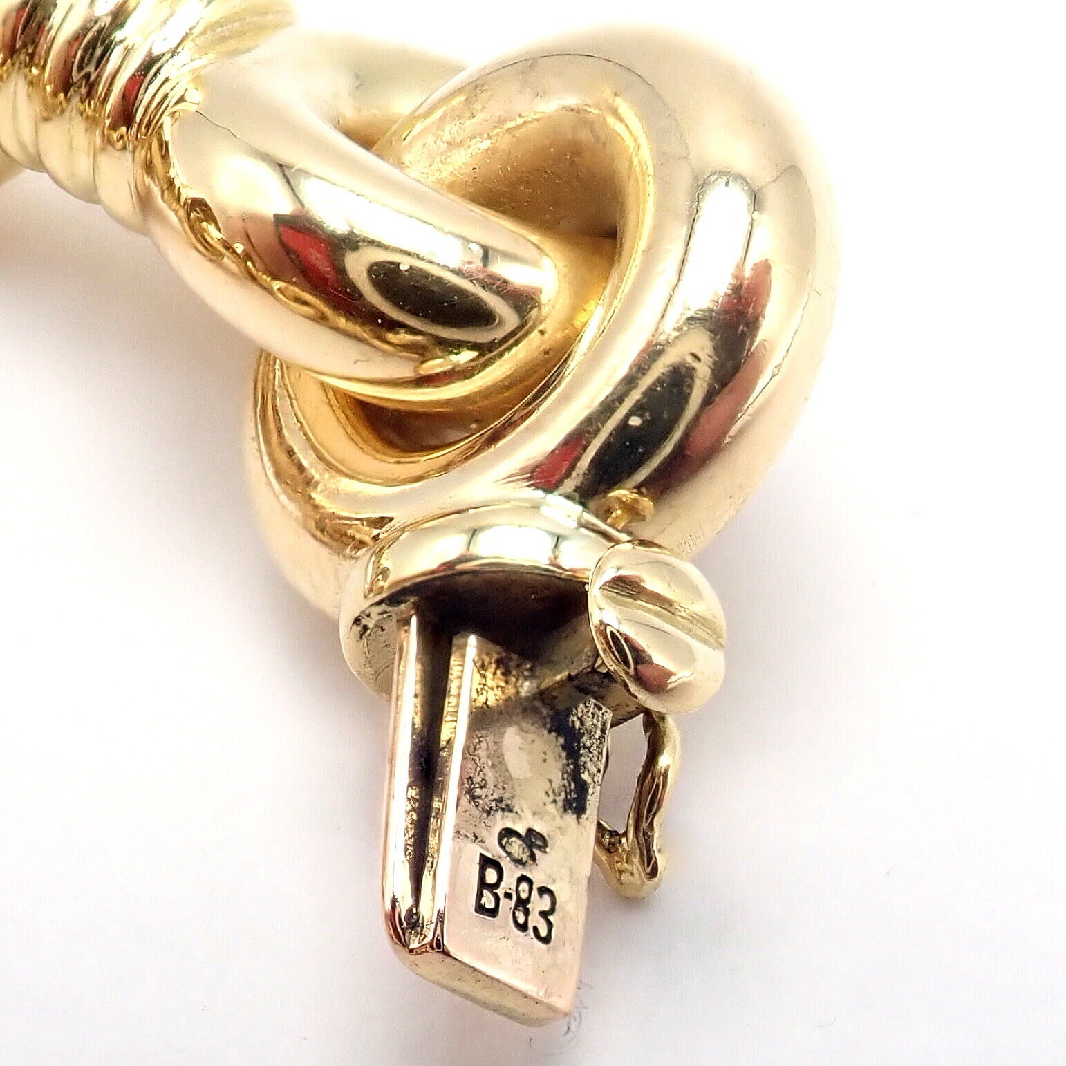 Vintage Chunky 18k Yellow Gold Bracelet - 8 Inch, 37 Grams | Luxury Estate Jewelry for Women | Perfect for Weddings, Parties & Special Occasions