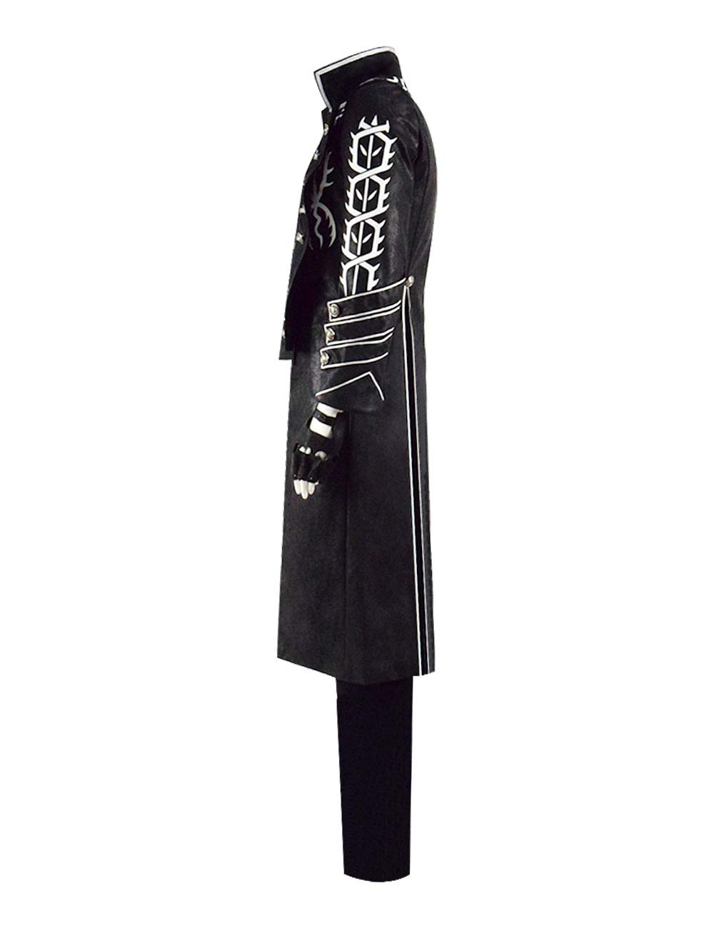 Devil May Cry 5 Vergil Cosplay Costume for Men - Halloween Anime Video Game Character Outfit - Perfect for Conventions, Cosplay Events & Halloween Parties