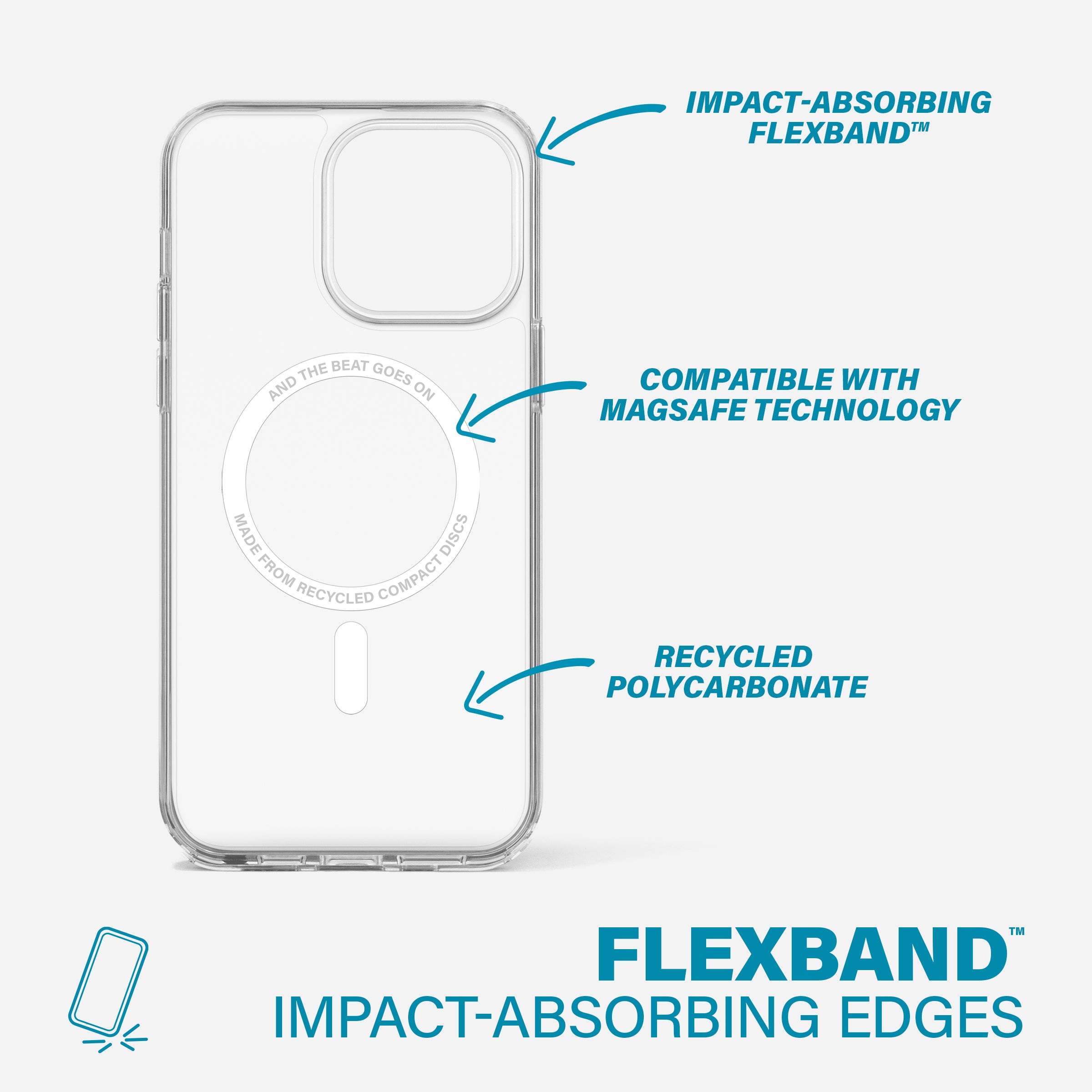 Magnetic MagSafe Phone Case for iPhone - Secure Grip & Wireless Charging Compatible - Perfect for Work, Travel & Everyday Use