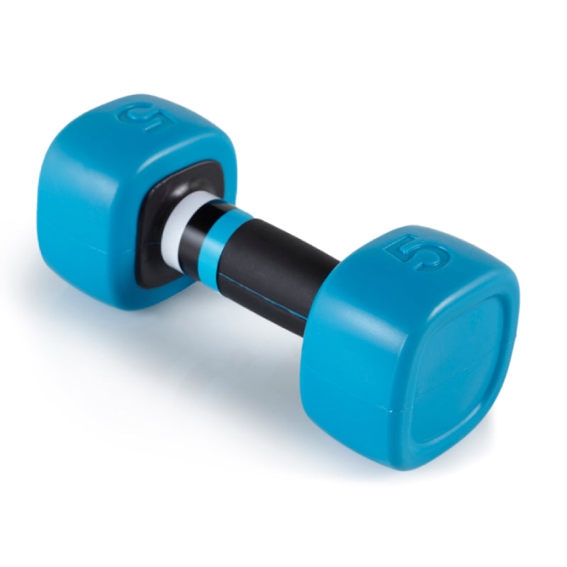 ProForm 3LB & 5LB Square Polypropylene Dumbbell Pairs Set - Home Gym Workout Equipment for Strength Training & Fitness