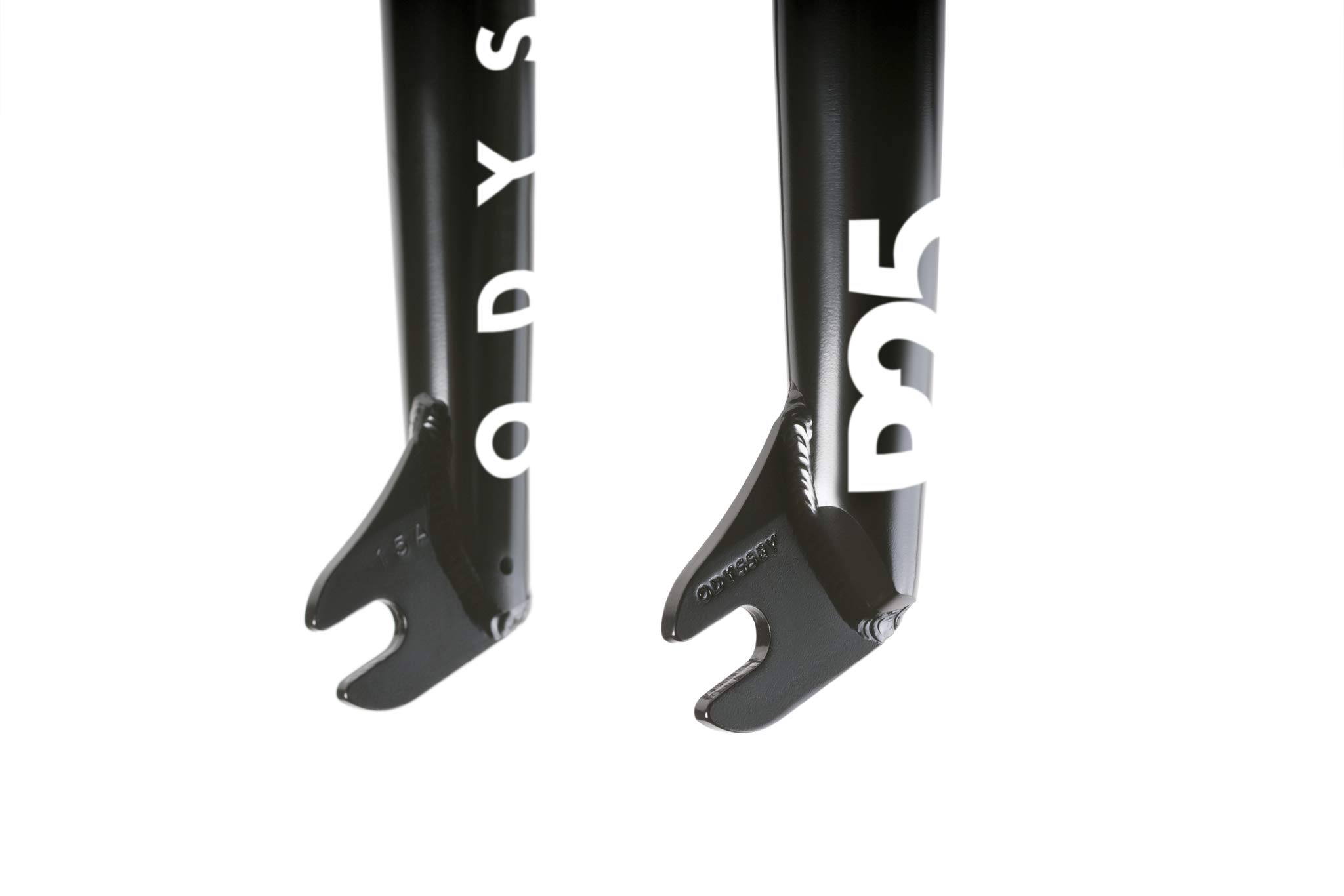 Odyssey R25 BMX Forks - Black | High-Strength Chromoly Steel | Ideal for Street, Park, and Dirt Jumping