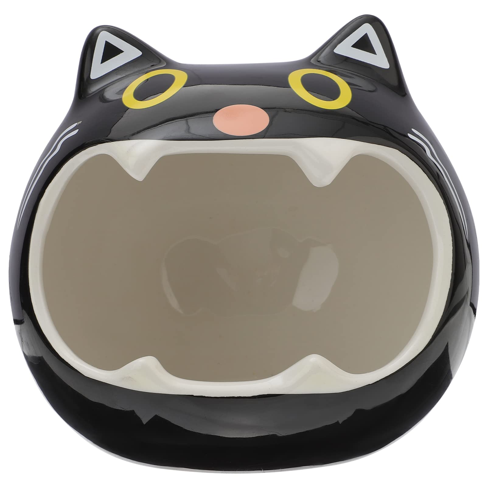 POPETPOP Ceramic Hamster Hideout - Halloween Pet Bed & Pumpkin Bowl for Hamsters, Chinchillas & Small Animals | Cozy Nest House & Seasonal Decoration for Cages, Terrariums & Pet Play Areas