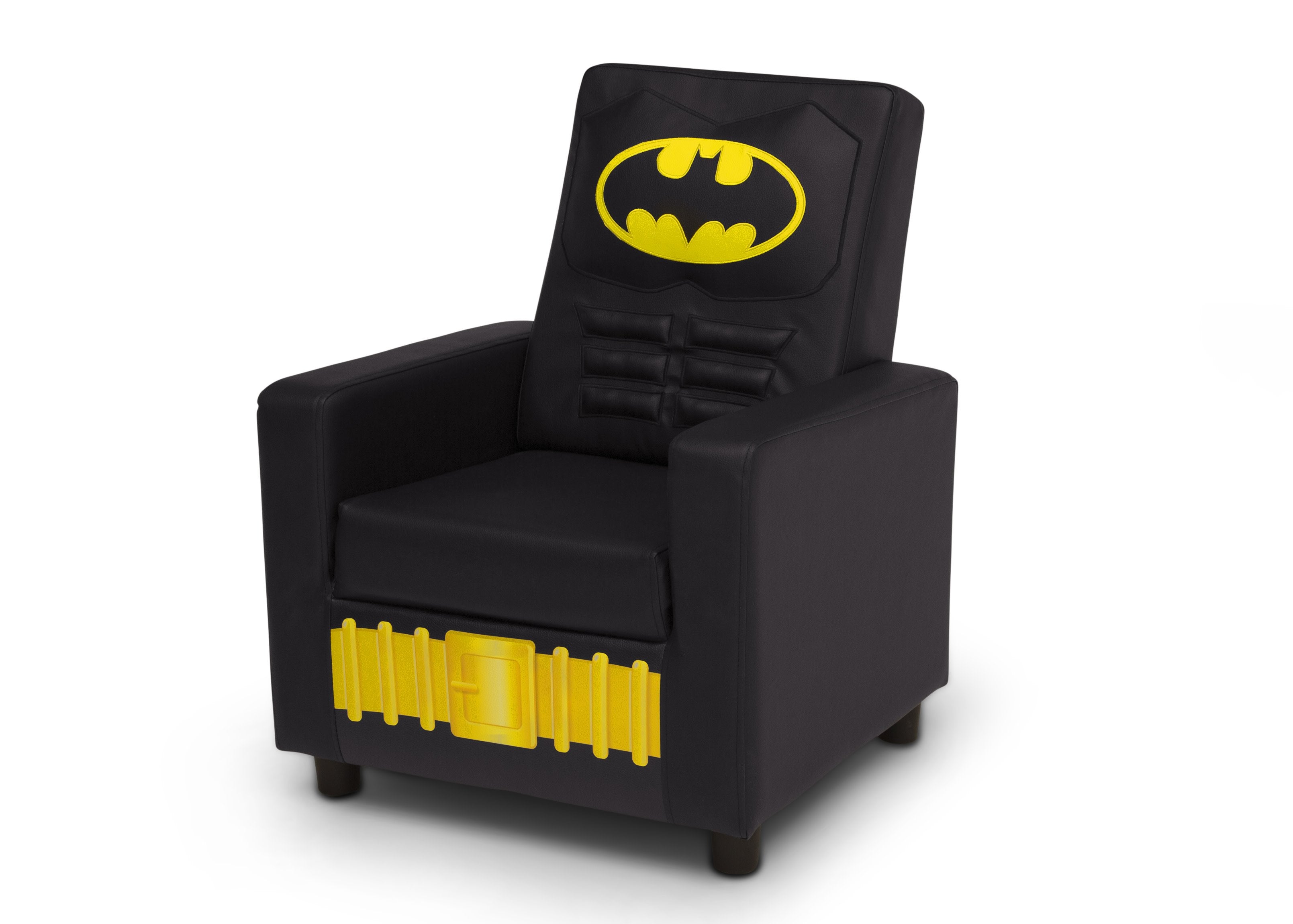 DC Comics Batman High Back Upholstered Gaming Chair - Official Licensed Superhero Office Chair for Gamers & Collectors - Perfect for Home Theater, Gaming Room & Comic Book Lovers