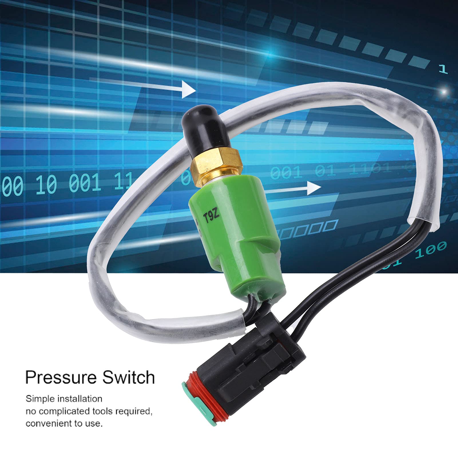 High-Quality Pressure Switch Replacement for Industrial & Engineering Use - Durable & Easy to Install for Factory Equipment, Water Well Systems & HVAC Applications