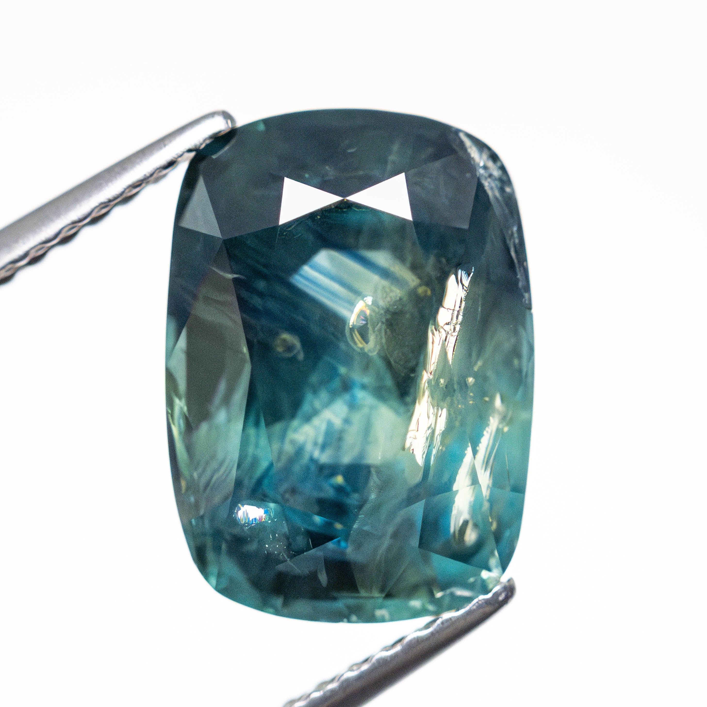 6.44ct Natural Cushion Cut Blue Sapphire Gemstone (11.75x8.45x6.89mm) - Perfect for Engagement Rings & Fine Jewelry Making